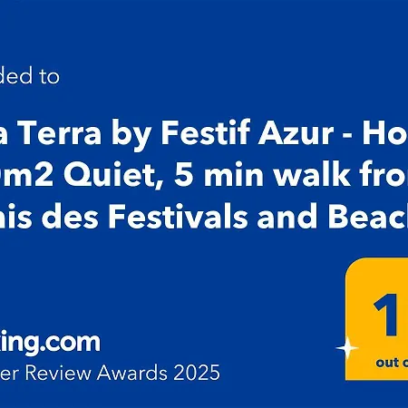 Villa Terra By Festif Azur - House 250m2 Quiet, 5 Min Walk From Palais Des Festivals And Beaches