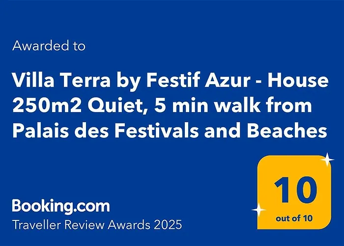 فيلة Terra By Festif Azur - House 250m2 Quiet, 5 Min Walk From Palais Des Festivals And Beaches